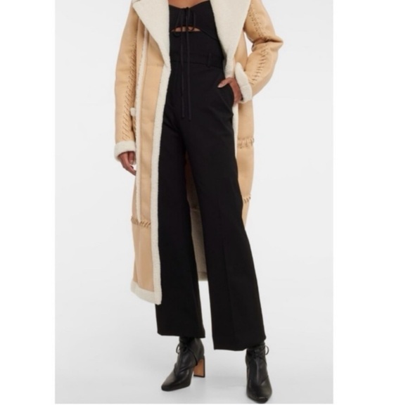 Jonathan Simkhai Tanner Leather Sock Pull On Ankle Tie Booties Boots ll size 38 - Picture 4 of 16